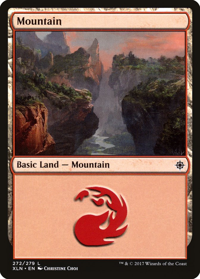 Mountain (272) [Ixalan] Foil