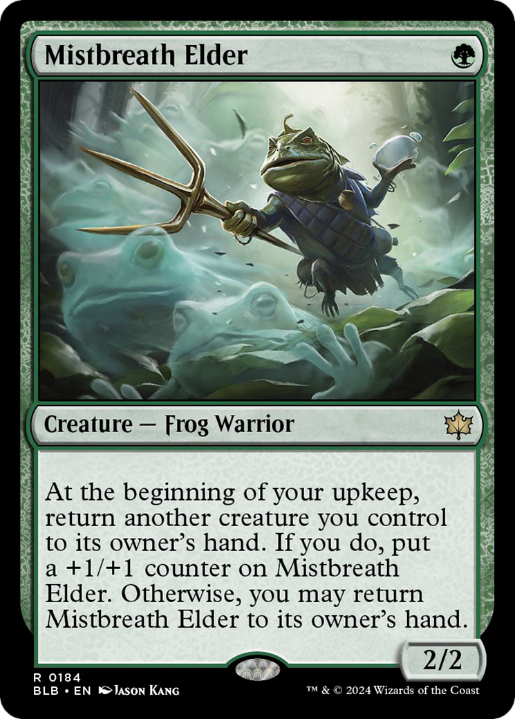 Mistbreath Elder [Bloomburrow] Foil