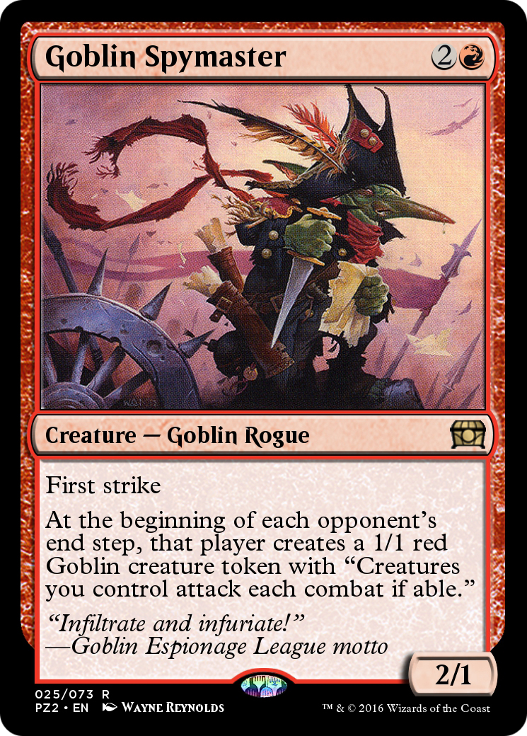 Goblin Spymaster  [Treasure Chest]