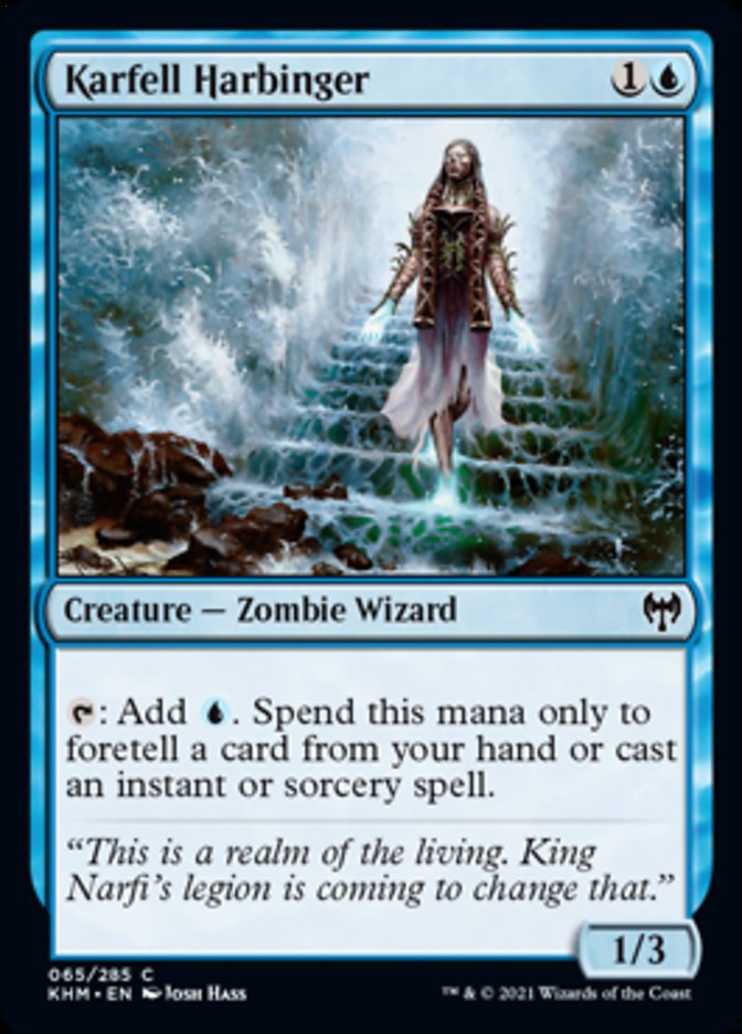 Karfell Harbinger [Kaldheim] Foil