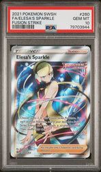 Elesa's Sparkle Fusion Strike #260 PSA 10