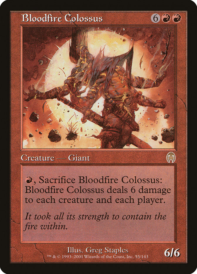 Bloodfire Colossus [Apocalypse] Foil