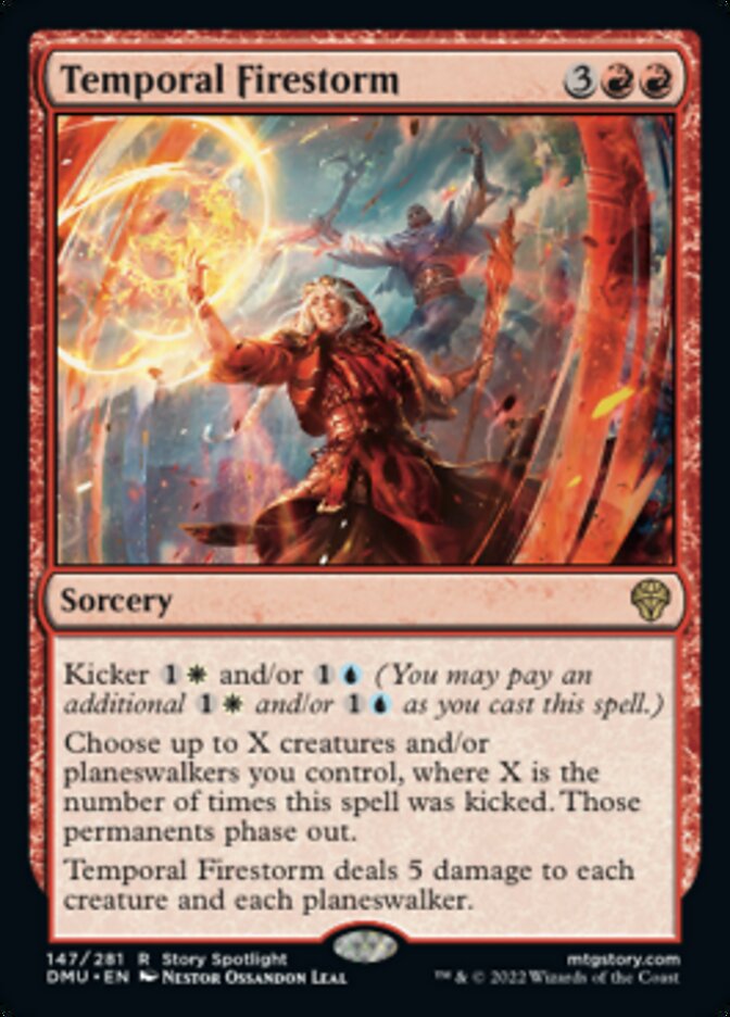 Temporal Firestorm [Dominaria United] Foil