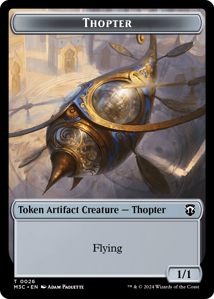 Thopter  [Modern Horizons 3 Commander Tokens] Foil