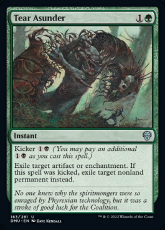 Tear Asunder [Dominaria United] Foil