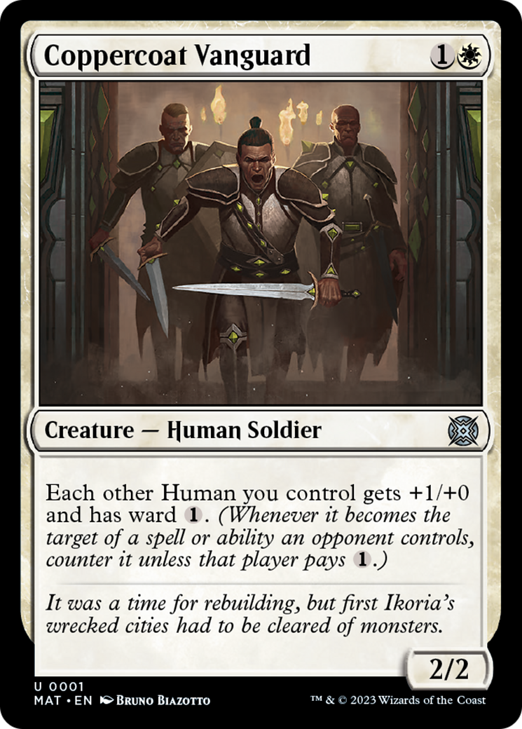 Coppercoat Vanguard [March of the Machine: The Aftermath] Foil