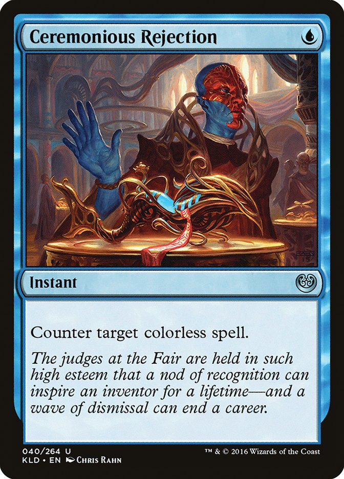 Ceremonious Rejection [Kaladesh] Foil