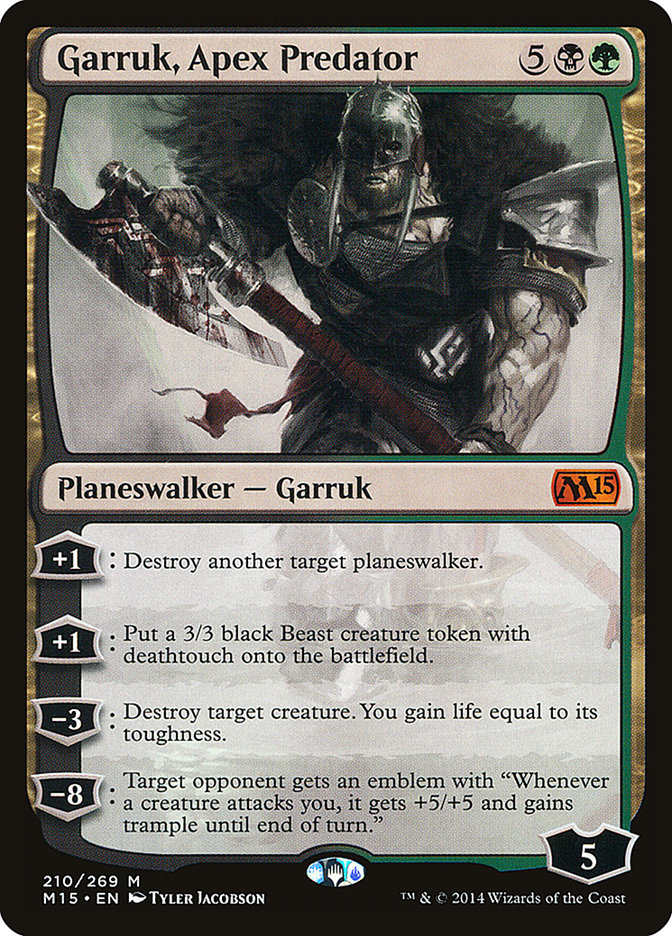 Garruk, Apex Predator [Magic 2015] Foil