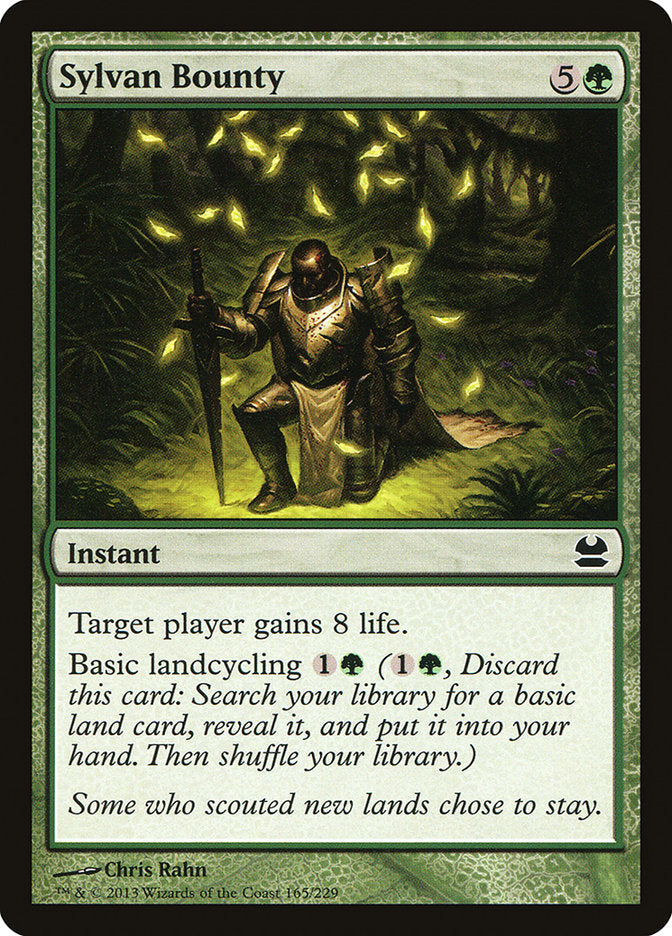 Sylvan Bounty [Modern Masters] Foil