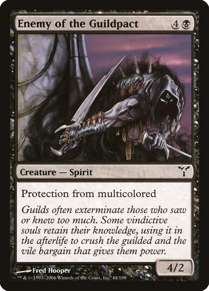 Enemy of the Guildpact [Dissension] Foil