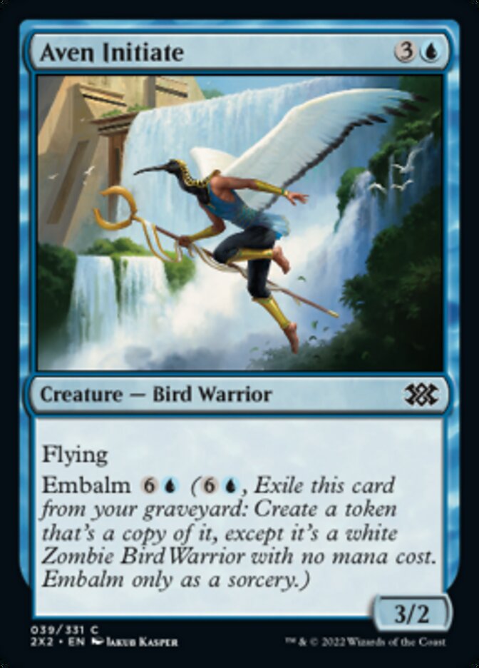 Aven Initiate [Double Masters 2022] Foil