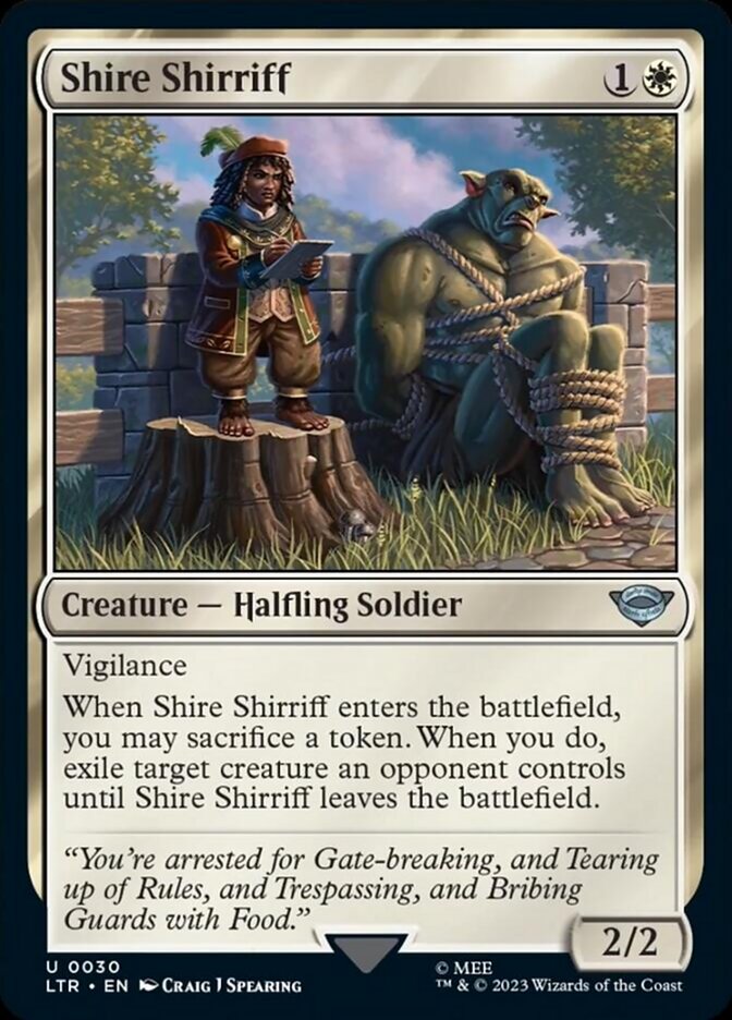 Shire Shirriff [The Lord of the Rings: Tales of Middle-Earth] Foil