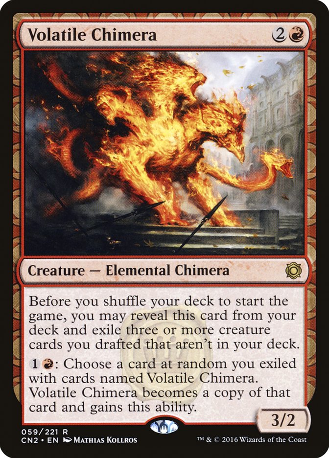 Volatile Chimera [Conspiracy: Take the Crown] Foil