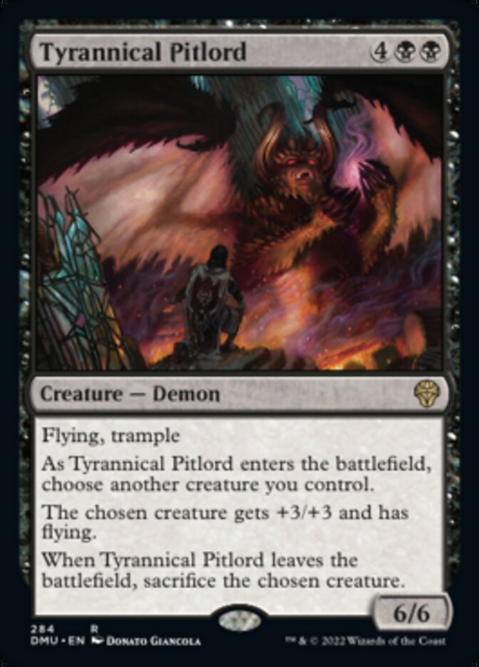 Tyrannical Pitlord [Dominaria United] Foil