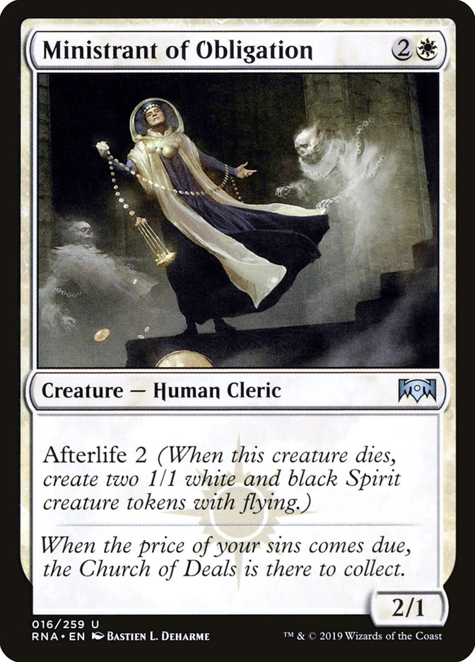Ministrant of Obligation [Ravnica Allegiance] Foil