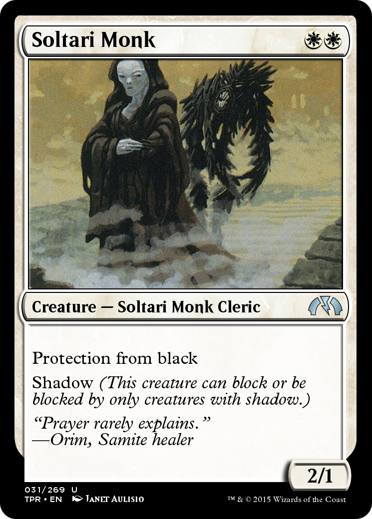 Soltari Monk  [Tempest Remastered] Foil