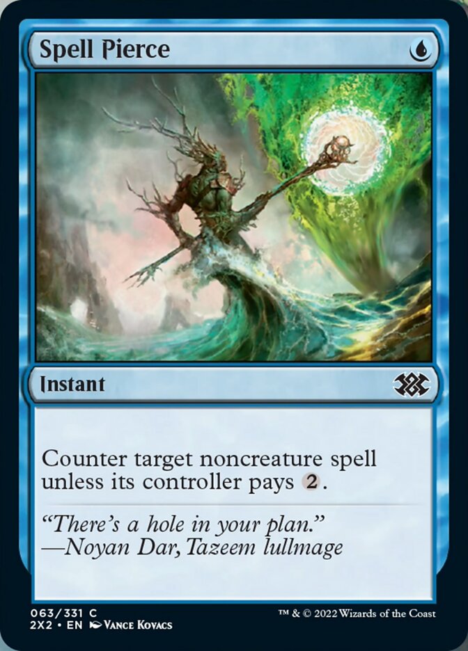 Spell Pierce [Double Masters 2022] Foil