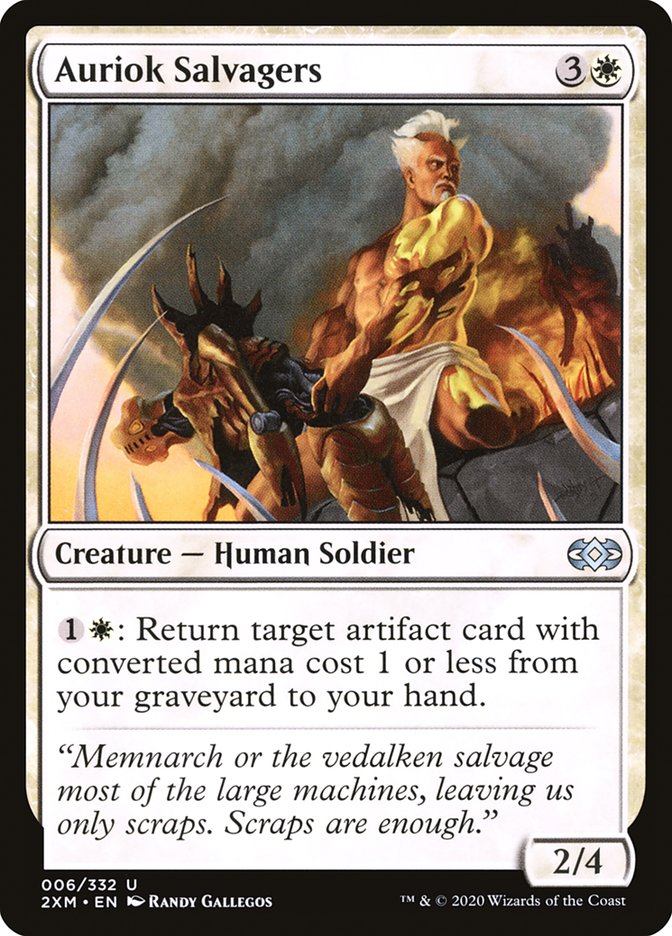 Auriok Salvagers [Double Masters] Foil