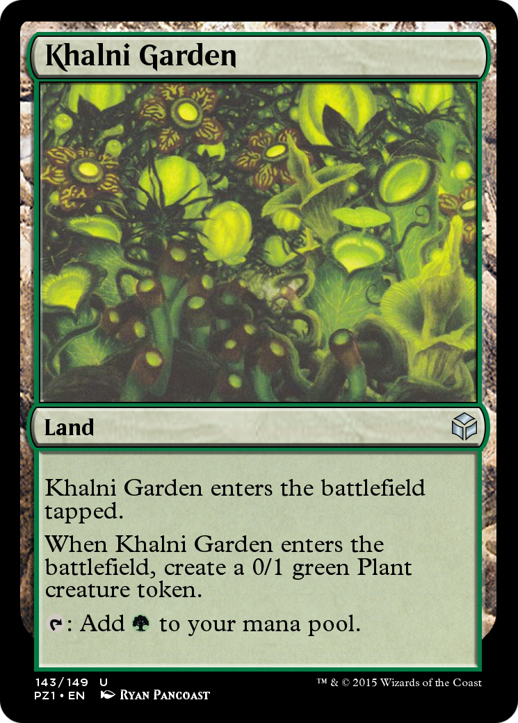 Khalni Garden  [Legendary Cube Prize Pack] Foil