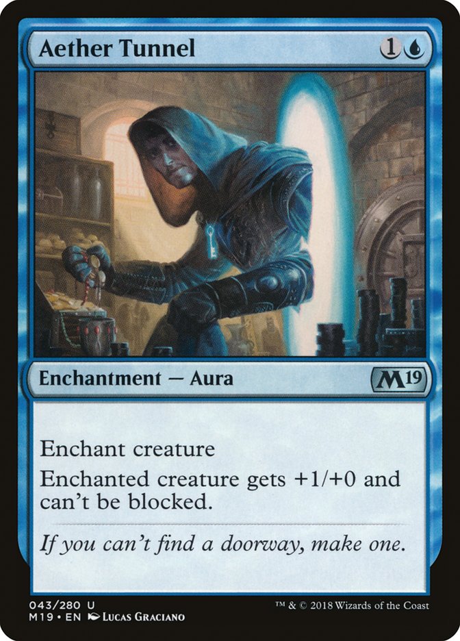 Aether Tunnel [Core Set 2019] Foil