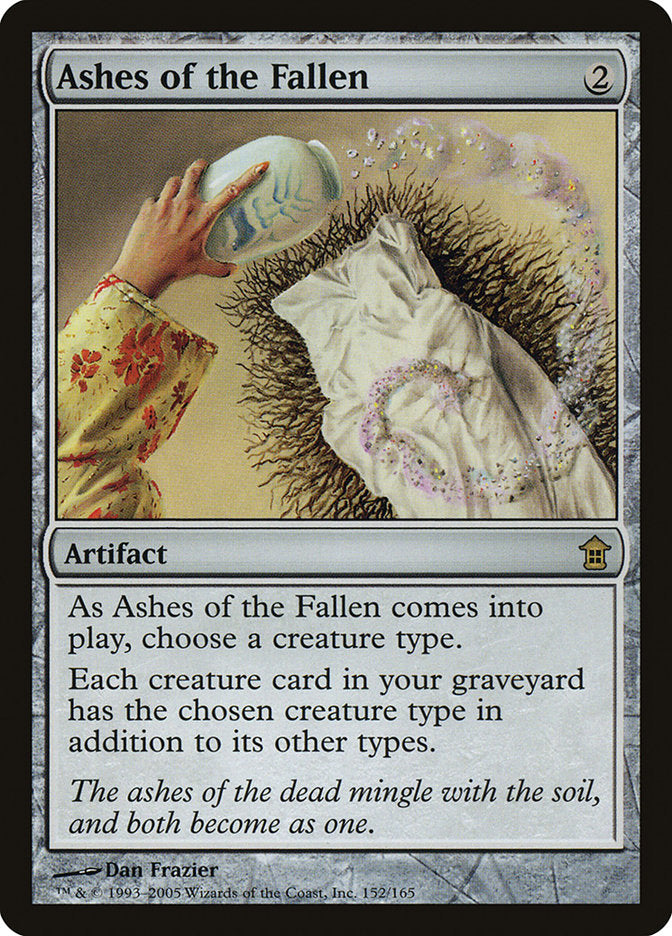 Ashes of the Fallen [Saviors of Kamigawa] Foil
