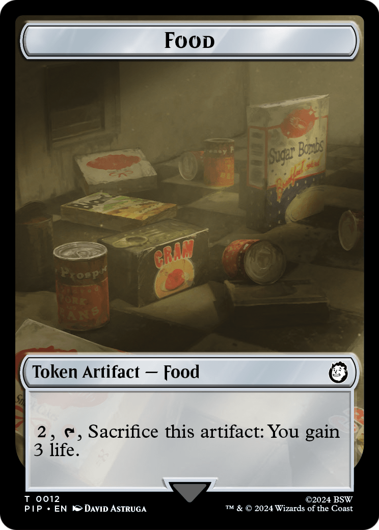 Food  [Fallout Tokens] Foil