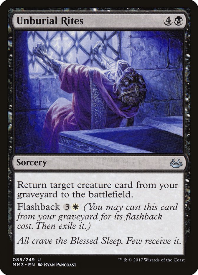 Unburial Rites [Modern Masters 2017] Foil