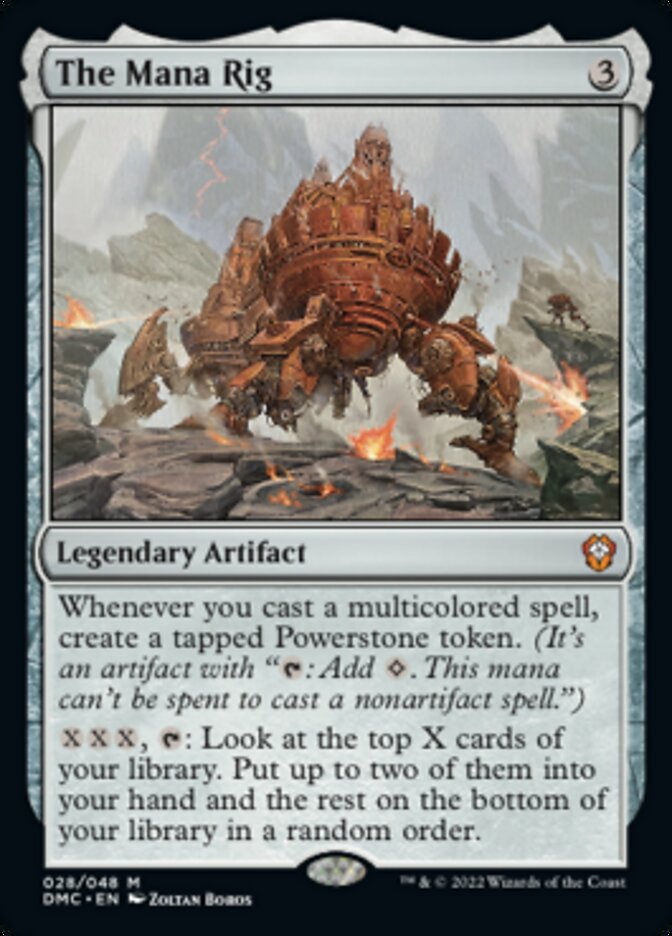 The Mana Rig [Dominaria United Commander] Foil