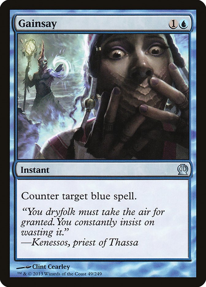 Gainsay [Theros] Foil