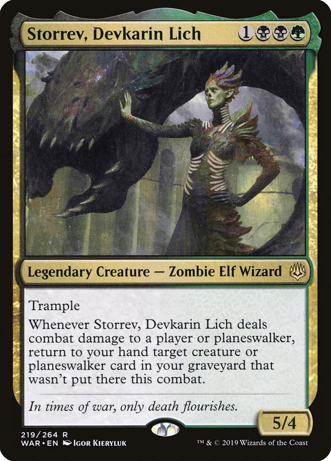 Storrev, Devkarin Lich [War of the Spark] Foil