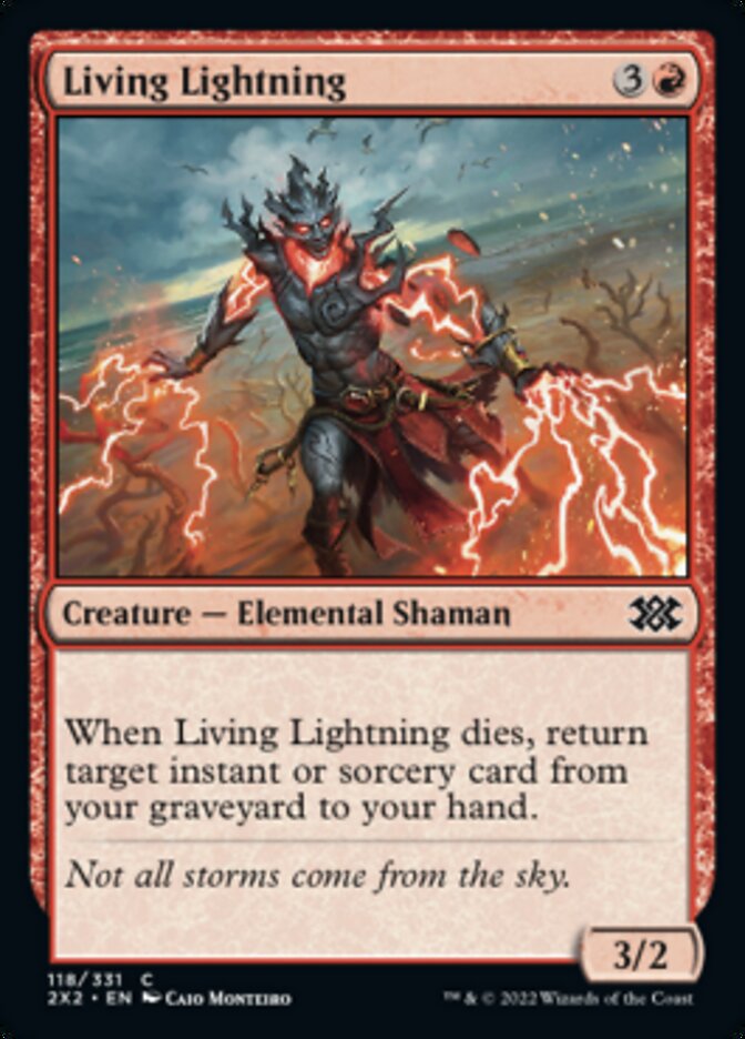 Living Lightning [Double Masters 2022] Foil