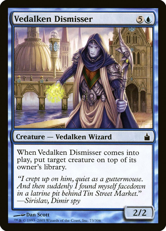 Vedalken Dismisser [Ravnica: City of Guilds] Foil