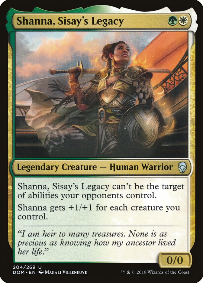 Shanna, Sisay's Legacy [Dominaria] Foil