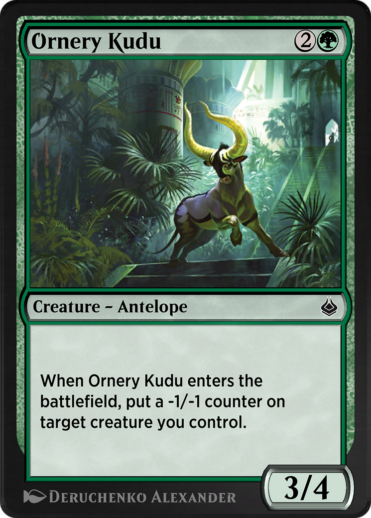 Ornery Kudu  [Amonkhet Remastered]