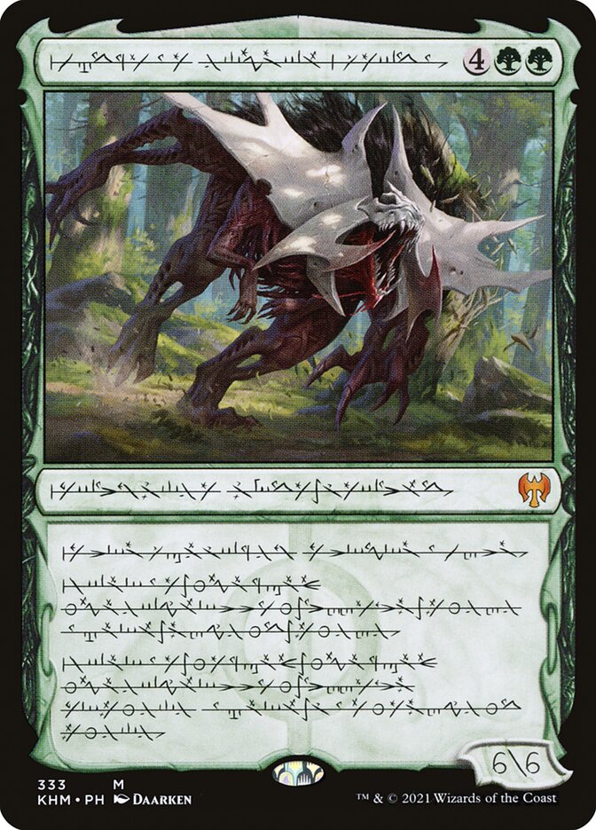 Vorinclex, Monstrous Raider (Phyrexian) [Kaldheim] Foil