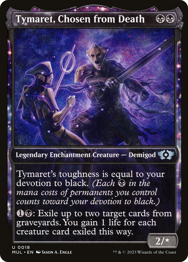 Tymaret, Chosen from Death [Multiverse Legends] Foil