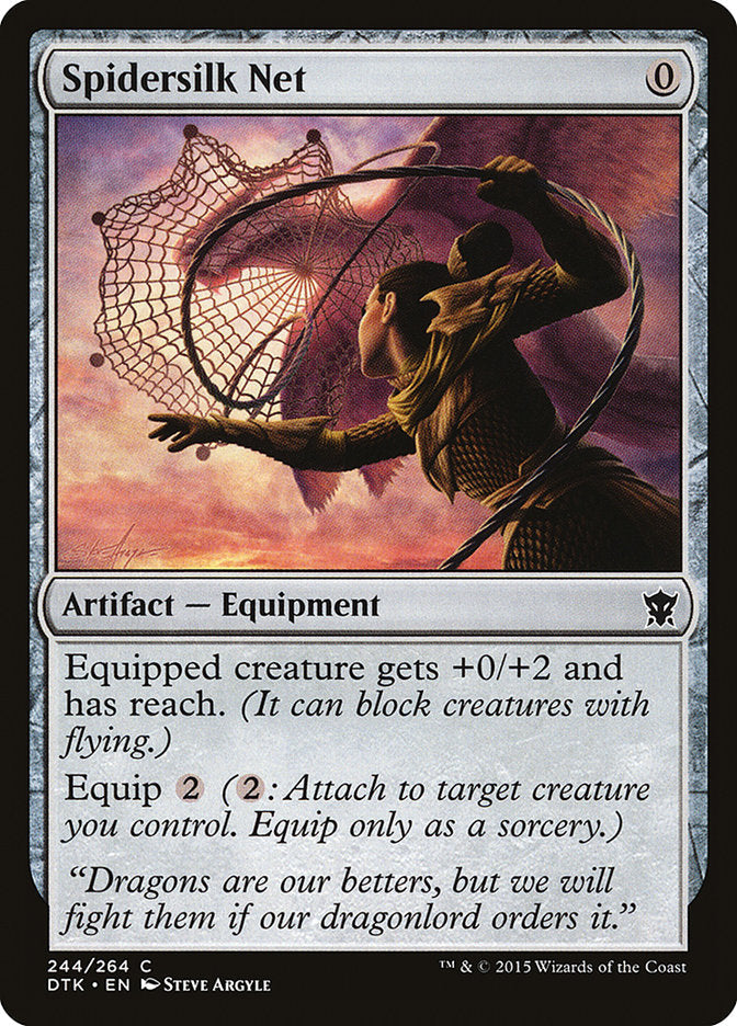 Spidersilk Net [Dragons of Tarkir] Foil