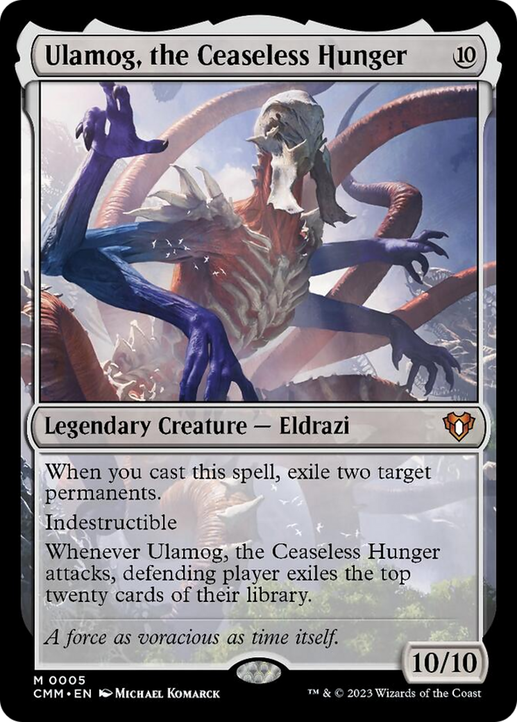 Ulamog, the Ceaseless Hunger [Commander Masters] Foil