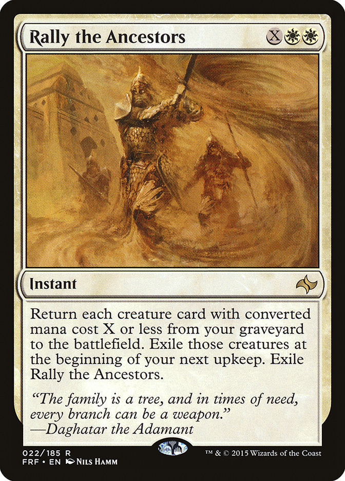 Rally the Ancestors [Fate Reforged] Foil