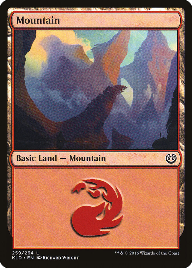 Mountain (259) [Kaladesh] Foil