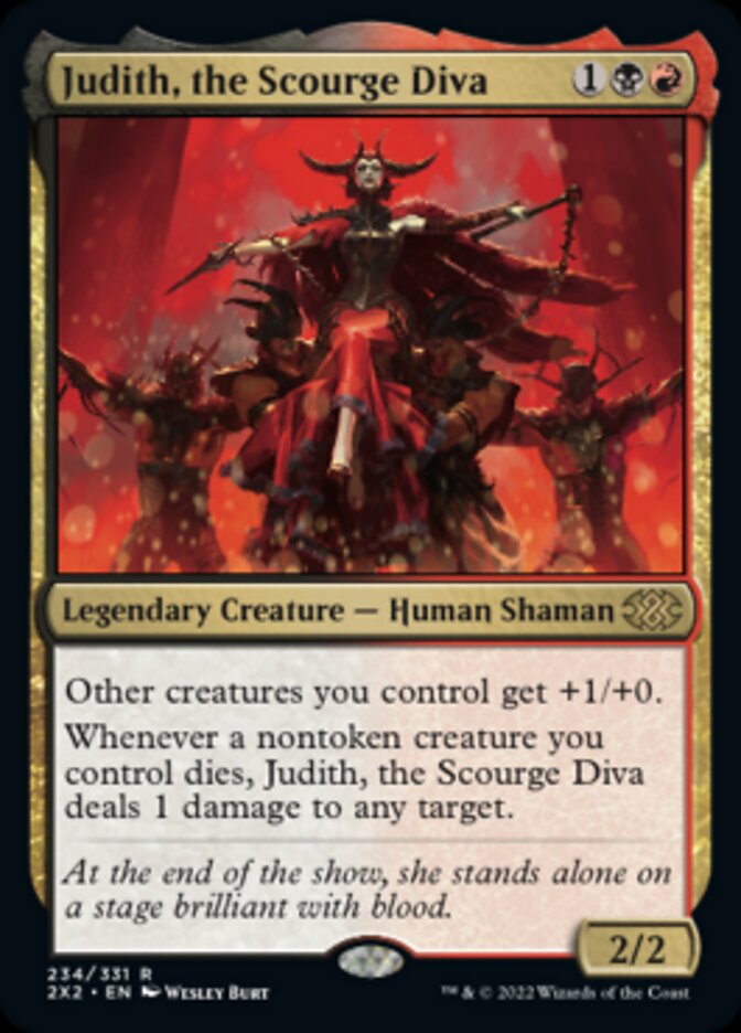 Judith, the Scourge Diva [Double Masters 2022] Foil