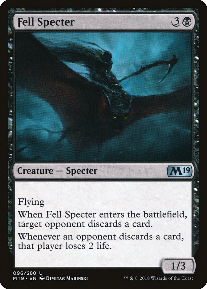 Fell Specter [Core Set 2019] Foil