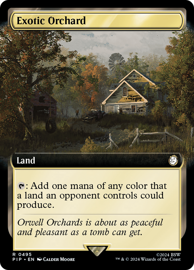 Exotic Orchard (Extended Art) [Fallout] Foil