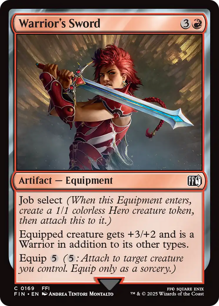Warrior's Sword [FINAL FANTASY] Foil