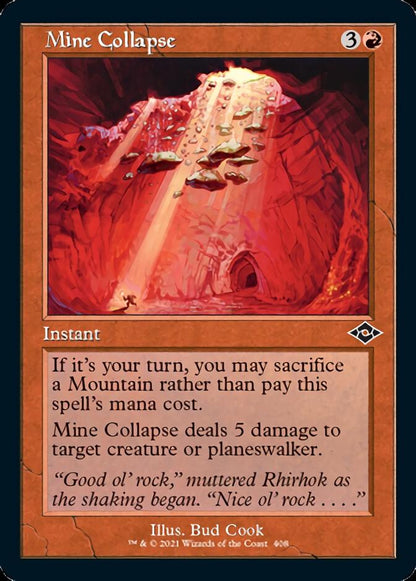 Mine Collapse (Retro) [Modern Horizons 2] Foil