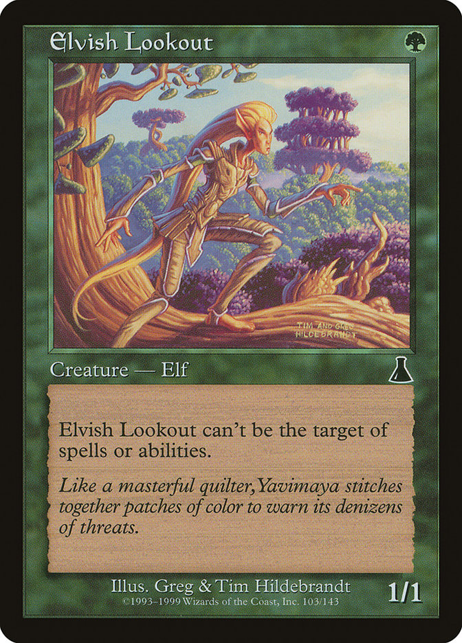 Elvish Lookout [Urza's Destiny] Foil