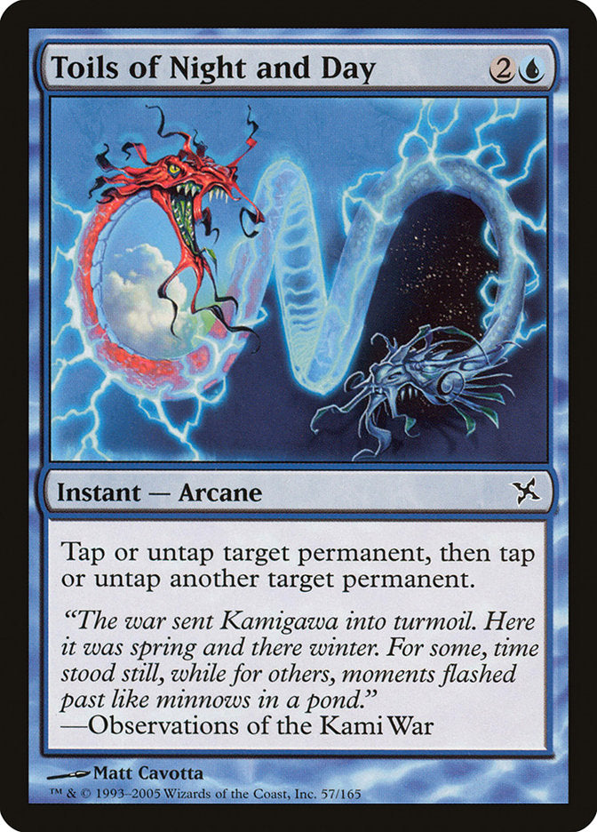 Toils of Night and Day [Betrayers of Kamigawa] Foil