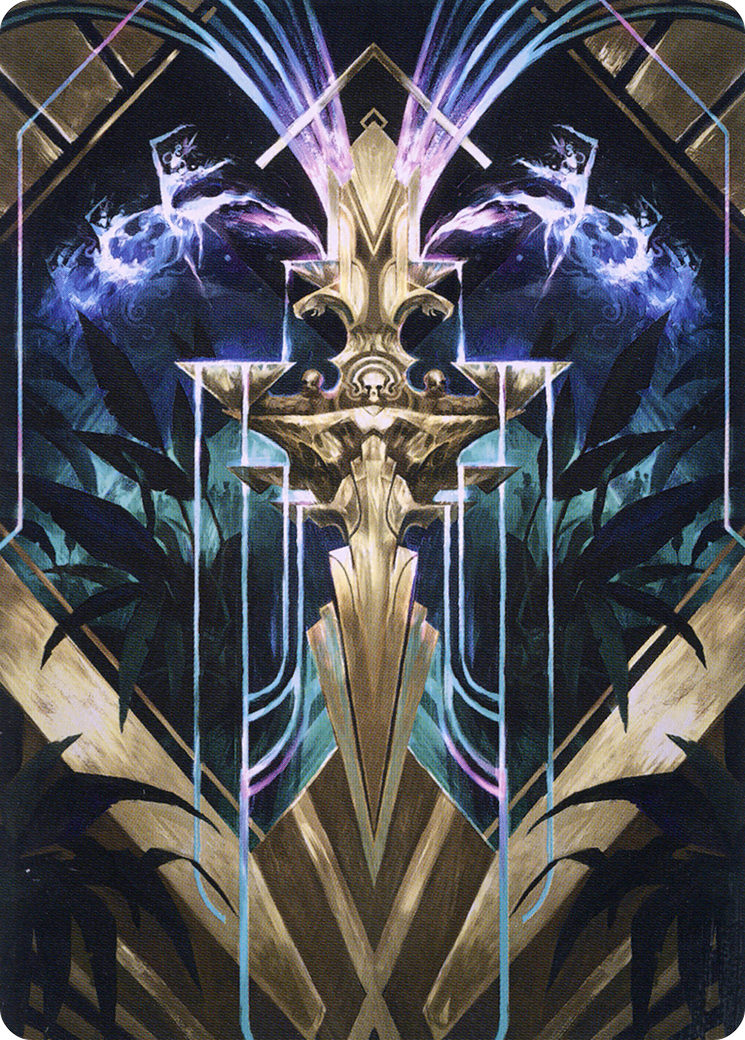Halo Fountain // Halo Fountain  [New Capenna Art Series] (Borderless)