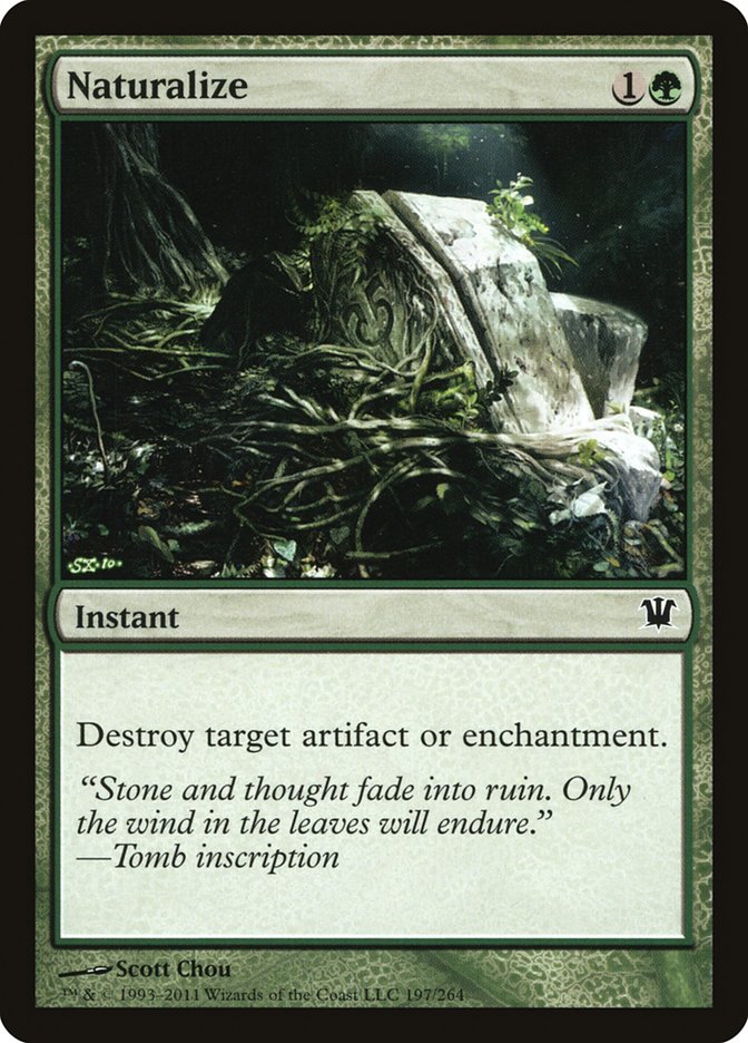 Naturalize [Innistrad] Foil