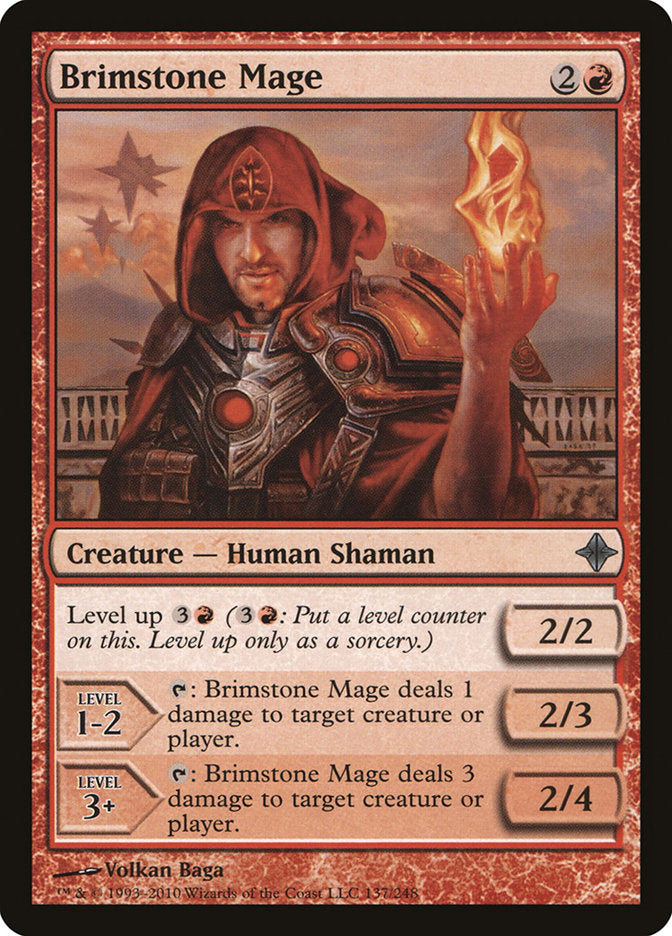 Brimstone Mage [Rise of the Eldrazi] Foil